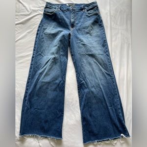 KUT from the Kloth Meg High Rise Fab Ab Wide Leg in Beckon 14L